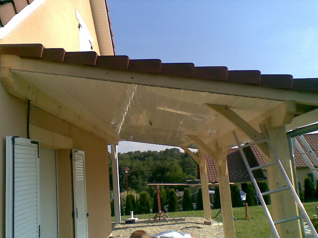 Création d’avancée de toit à Héricourt